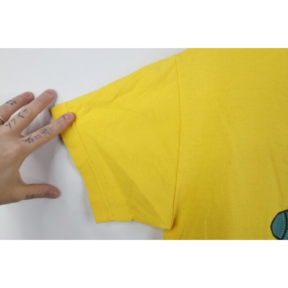 Vtg Leilow Japan Mens Small Spell Out Submarine Mission Surfing T-Shirt USA - Picture 6 of 13